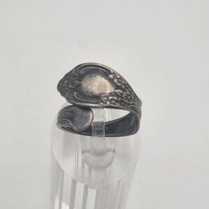WMA Rogers Oneida Vintage Silverware Adjustable Wrap Ring